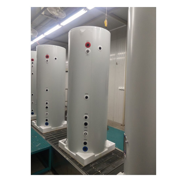 घरेलू पानी के लिए 100L क्षैतिज स्टेनलेस स्टील के पानी के दबाव टैंक 