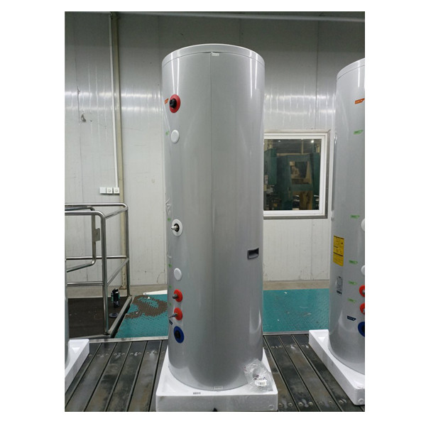 1000L अछूता जैकेट गर्म पानी भंडारण इलेक्ट्रिक हीटिंग मिश्रण टैंक 