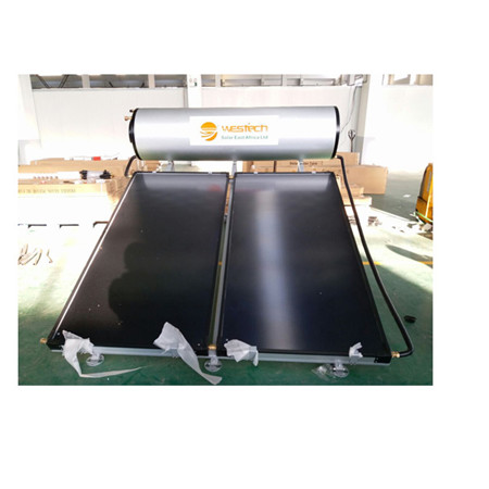 स्प्लिट फ्लैट पैनल दबाव सौर गर्म पानी हीटर प्रणाली